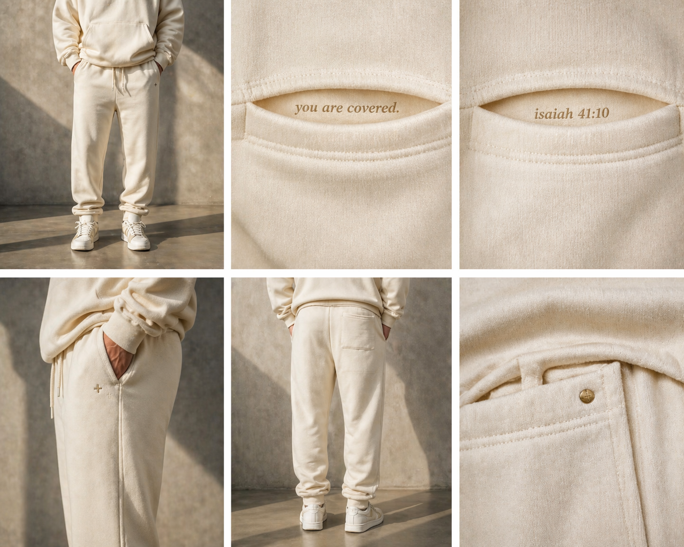 covered. joggers