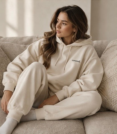 covered. hoodie